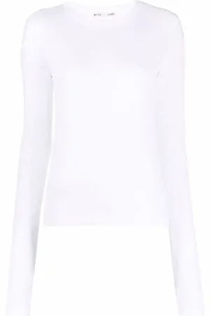 BITE Semi-sheer cotton T-shirt
