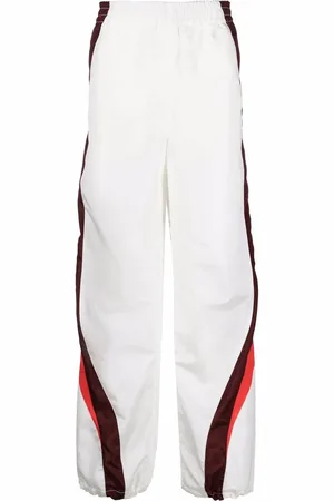 Marine Serre Side-stripe track pants