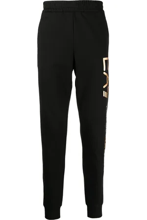 EA7 Logo-print track pants