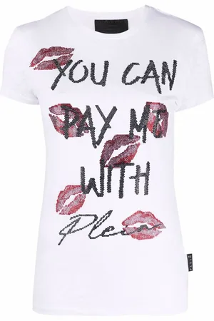 Philipp Plein Rhinestone-embellished T-shirt