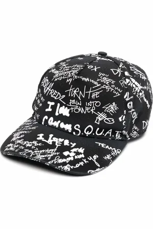 Dsquared2 Graffiti logo-print baseball cap