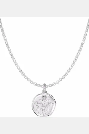 Dower and Hall Sispence Story pendant necklace