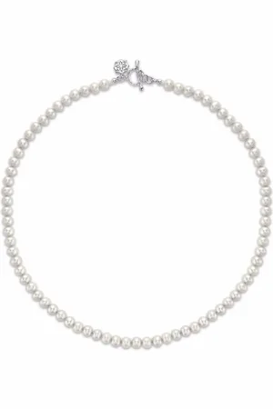 Dower and Hall Pearl-detail necklace