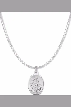 Dower and Hall Chain-link pendant necklace