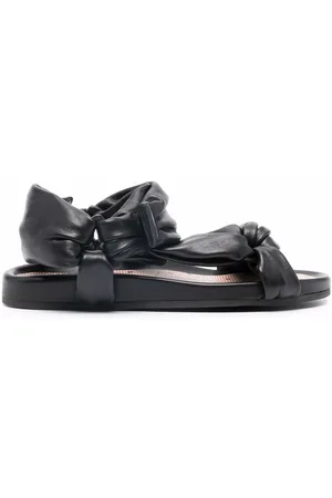 RED(V) Puffy Strap sandals