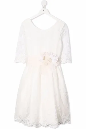 Mimilù Flower-applique detail dress