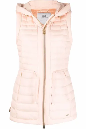 Woolrich Hibiscus hooded goose-down gilet