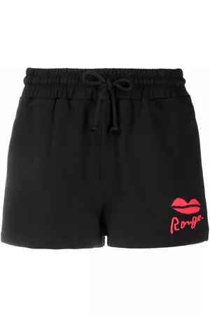 SONIA RYKIEL Women Shorts - Rouge-print track shorts