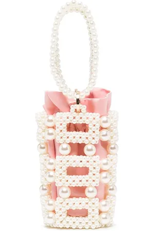 0711 Tamar pearl-detail bucket bag