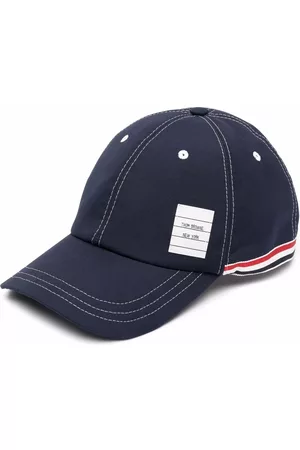 Thom Browne Men Caps - 4-Bar Tag baseball cap