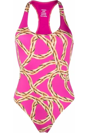 Vetements Chain-link print swimsuit