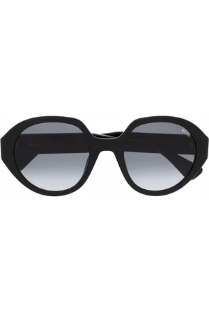 Moschino Gradient round-frame sunglasses