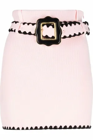 CORMIO Belted mini skirt