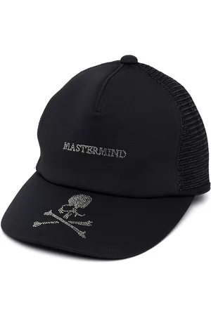 Mastermind World Men Caps - Studded-logo mesh-panel cap
