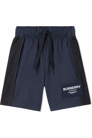 Burberry Horseferry patch drawstring swim shorts