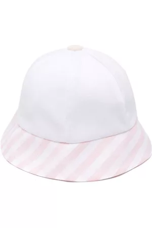 LA STUPENDERIA Striped bucket hat