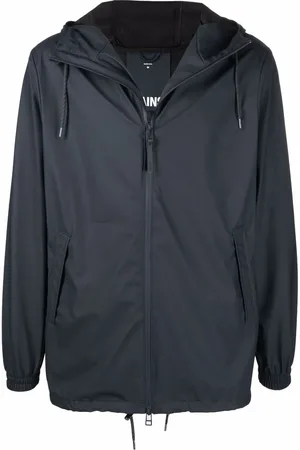 Rains Drawstring hooded jacket