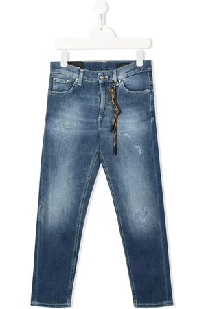 Dondup Distressed straight-leg jeans