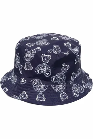 Palm Angels Bear-print bucket hat