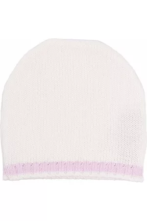LA STUPENDERIA Contrast-detail knitted beanie