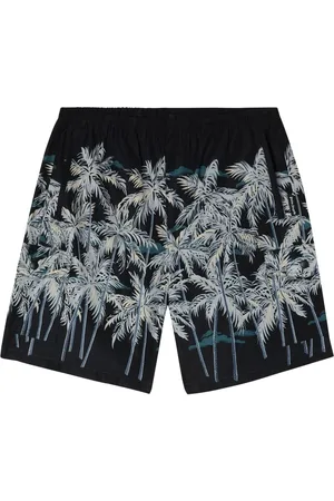 Palm Angels Palm-print swimming shorts