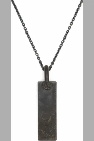 PARTS OF FOUR Plate pendant necklace