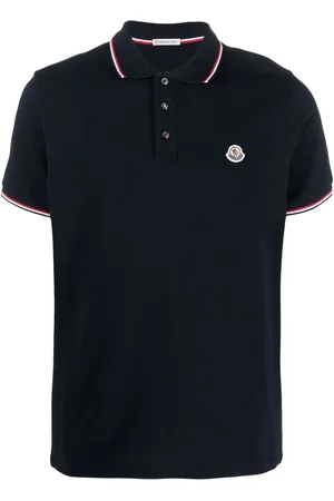 Moncler Logo patch polo shirt
