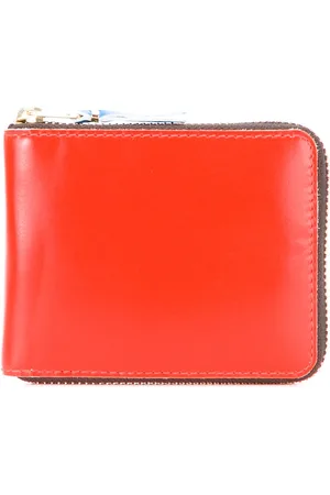 Comme des Garçons Colour block zipped wallet