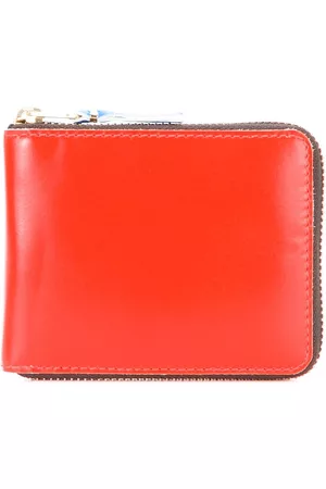 Comme des Garçons Wallets - Colour block zipped wallet