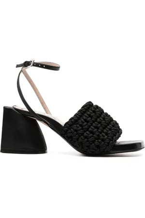 Nº21 Braided high-heel sandals