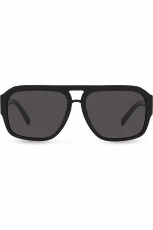 Dolce & Gabbana DG Crossed pilot-frame sunglasses