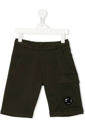 C.P. Company Logo-patch cargo shorts