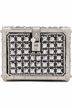Dolce & Gabbana Jacquard Dolce Box top-handle bag