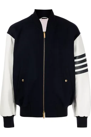 Thom Browne 4-Bar stripe bomber jacket