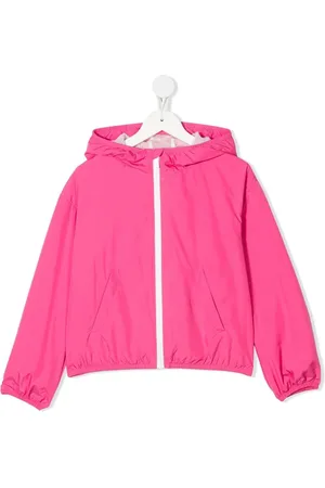 Emporio Armani Logo print hooded jacket