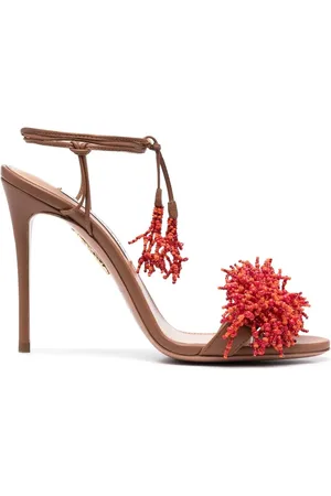 Aquazzura Beaded high-heel sandals