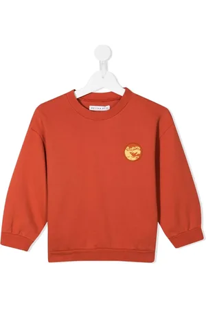REJINA PYO Luka logo-patch organic cotton sweatshirt
