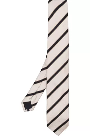 Lardini Stripe-pattern silk tie