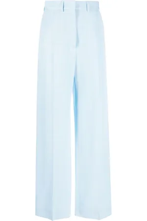 Casablanca High-waisted wide-leg tailored trousers