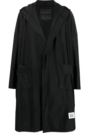 Fumito Ganryu Logo-patch rain coat