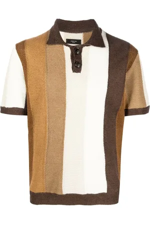 AMIRI Colour-block polo shirt