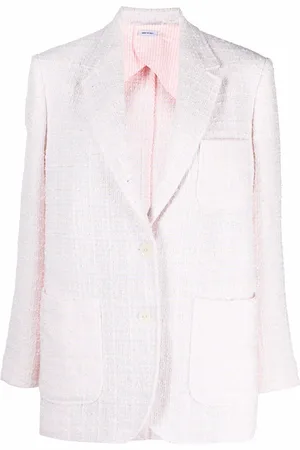 Thom Browne Single-breasted tweed jacket
