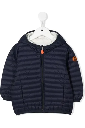save the duck Hooded zip-up quilted jacket