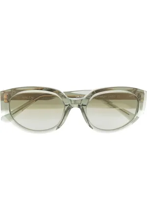 AHLEM Les Amandiers oval sunglasses