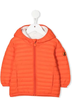 save the duck Hooded zip-up quilted jacket