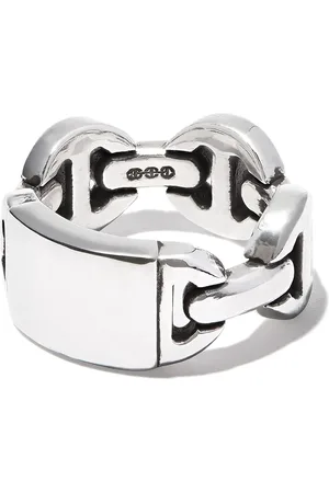 HOORSENBUHS Chain-link chunky ring