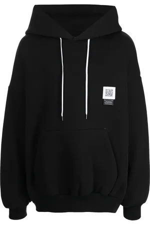 Fumito Ganryu Cape-sleeve drawstring hoodie