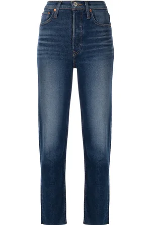 RE/DONE Stove Pipe high-rise jeans