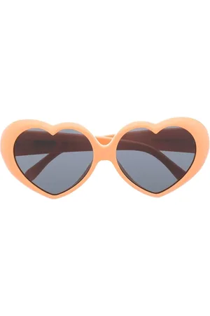 Moschino Heart-shaped frame sunglasses