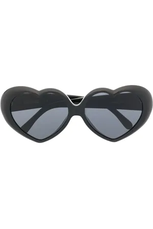 Moschino Heart-shaped frame sunglasses